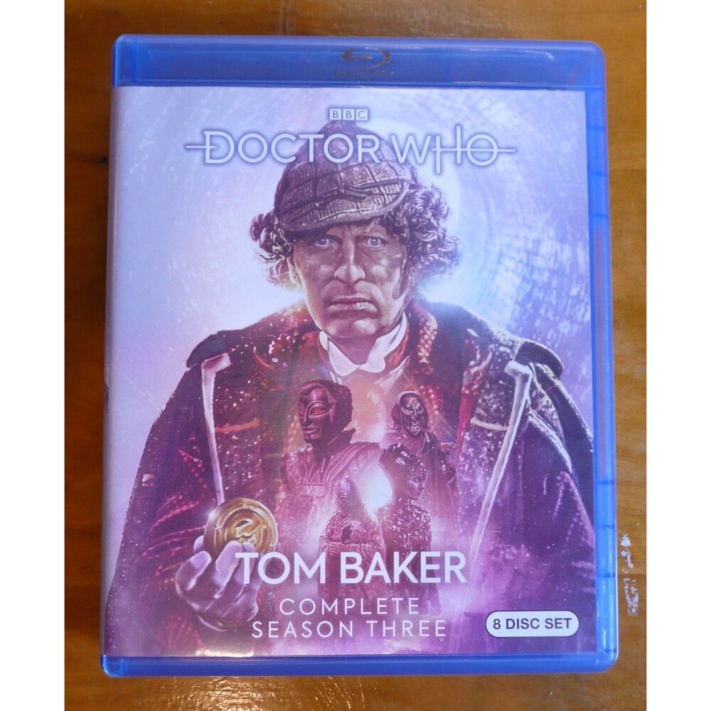 Doctor Who: Tom Baker: Complete Season Three Blu-ray - 4th Doctor - Open